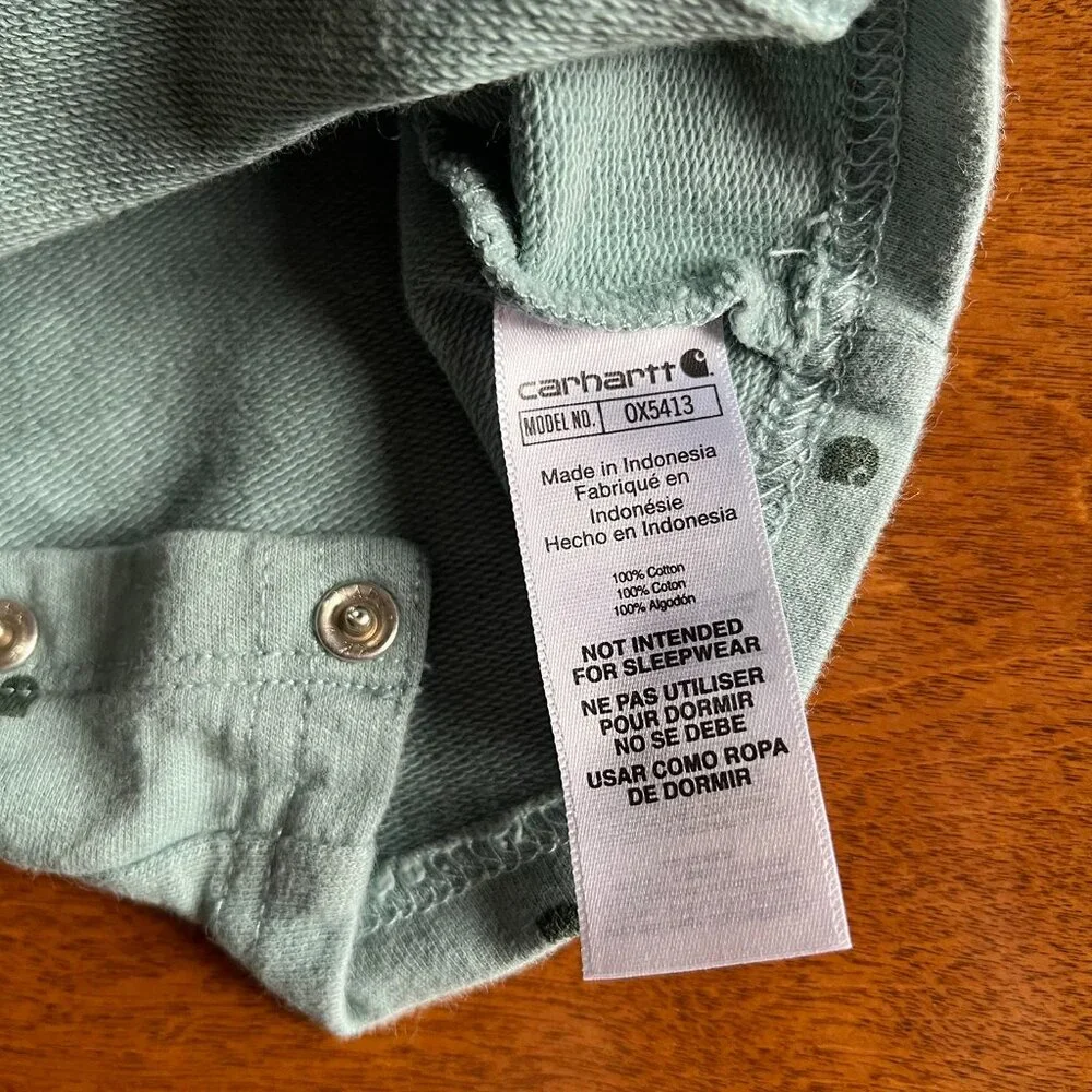 Carhartt green fabric color